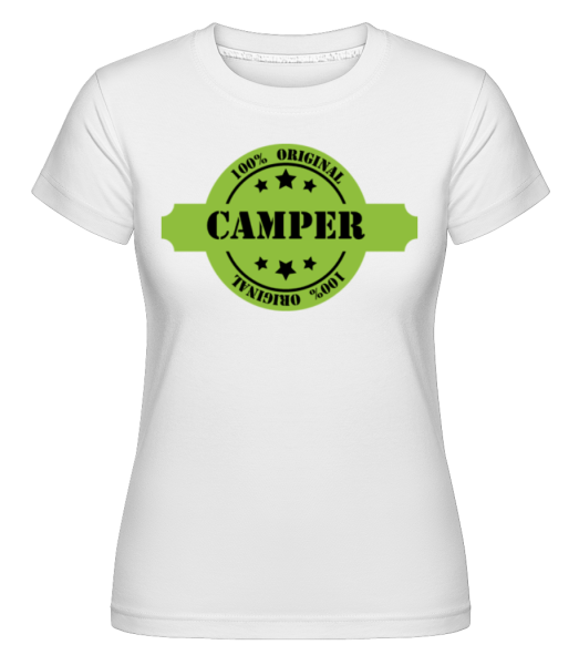 102% Camper -  Shirtinator tričko pro dámy - Bílá - Napřed
