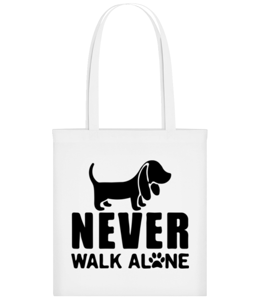 Never Walk Alone Dog - Taška - Bílá - Napřed