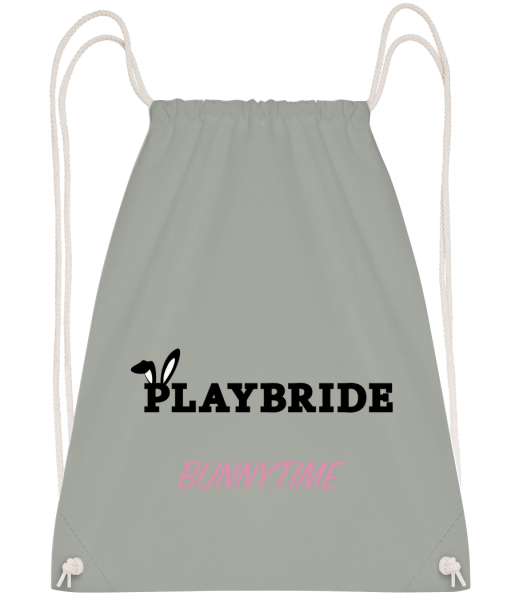 Playbride Bunnytime - Drawstring batoh se šňůrkami - Antracit - Napřed