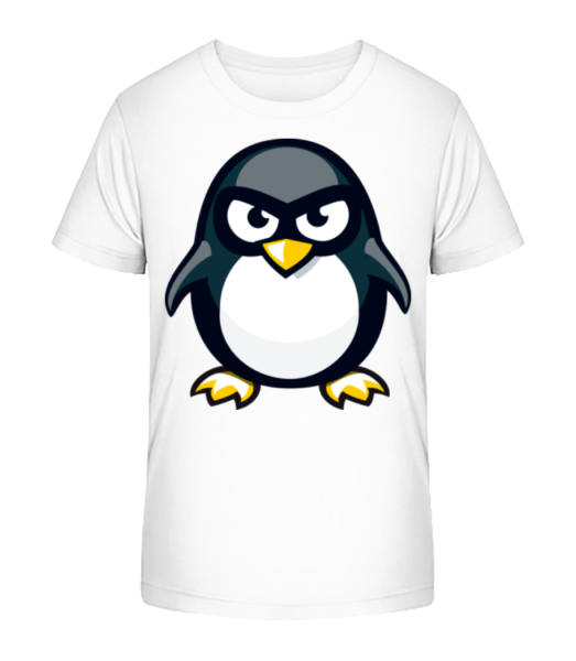Penguin Kids - Detské Bio tričko Stanley Stella - Bílá - Napřed