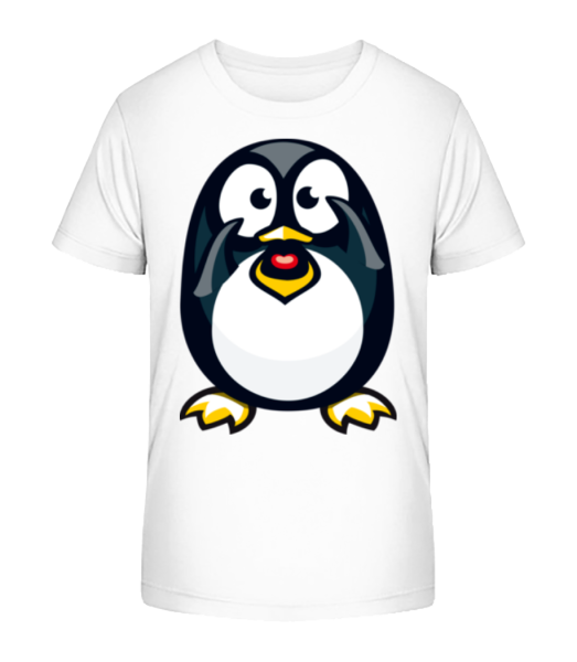 láska Penguin - Detské Bio tričko Stanley Stella - Bílá - Napřed