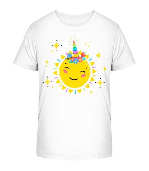 happy Sun - Detské Bio tričko Stanley Stella - Bílá - Napřed