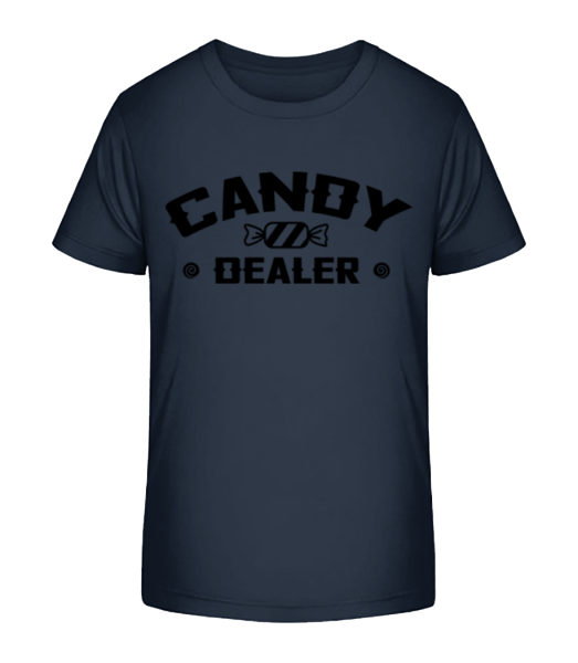 Candy prodejce - Detské Bio tričko Stanley Stella - Namořnická modrá - Napřed