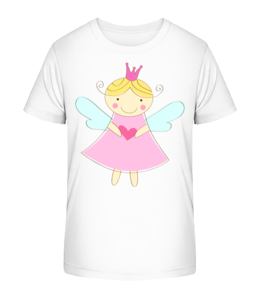 Little Fairy Princess - Detské Bio tričko Stanley Stella - Bílá - Napřed