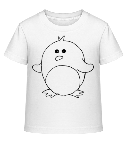 Děti Comic - Penguin - Dĕtské Shirtinator tričko - Bílá - Napřed