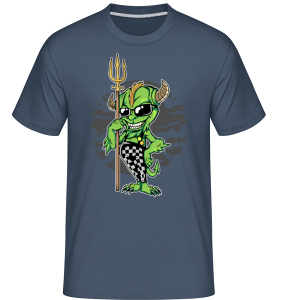 Goblin -  Shirtinator tričko pro pány - Džínovina - Napřed
