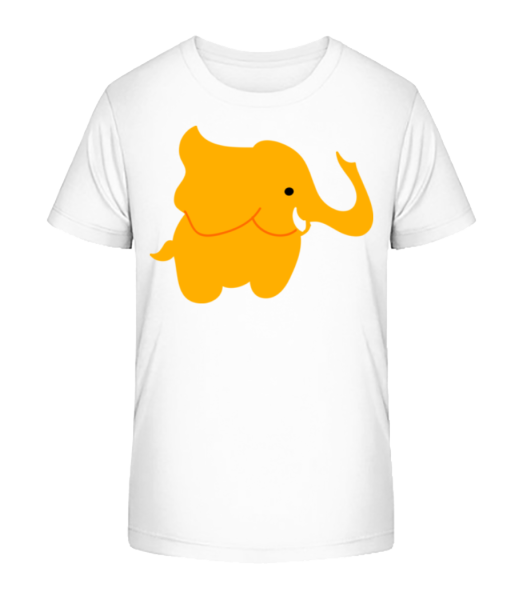 Děti Comic - Elephant - Detské Bio tričko Stanley Stella - Bílá - Napřed