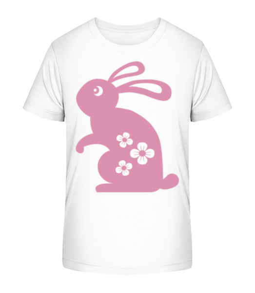 Easter Bunny Icon - Detské Bio tričko Stanley Stella - Bílá - Napřed