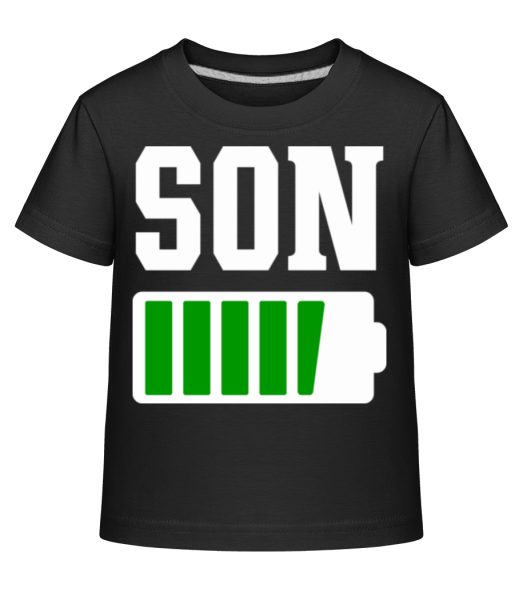 Son - Dĕtské Shirtinator tričko - Černá - Napřed