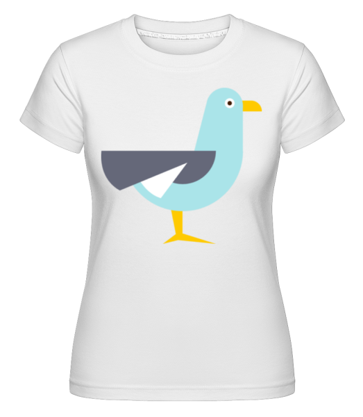 Pigeon Comic -  Shirtinator tričko pro dámy - Bílá - Napřed