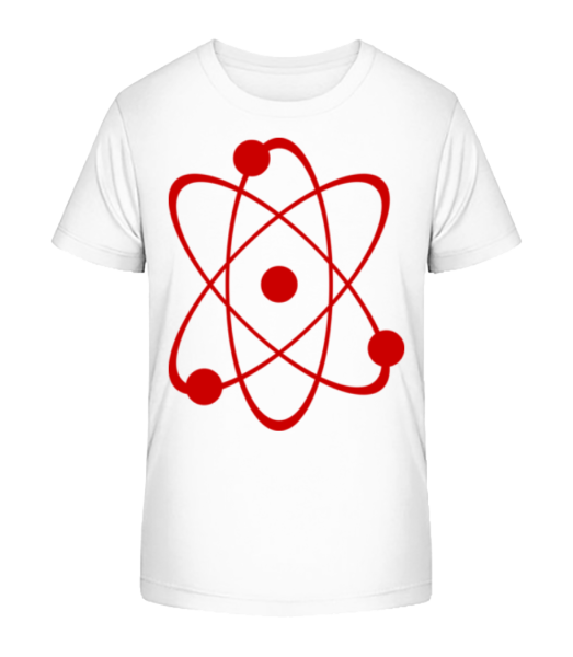 Symbol Of An Atom - Detské Bio tričko Stanley Stella - Bílá - Napřed