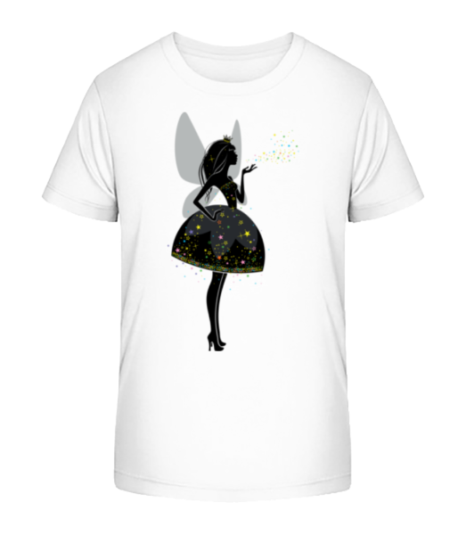 Princesses Fairy - Detské Bio tričko Stanley Stella - Bílá - Napřed