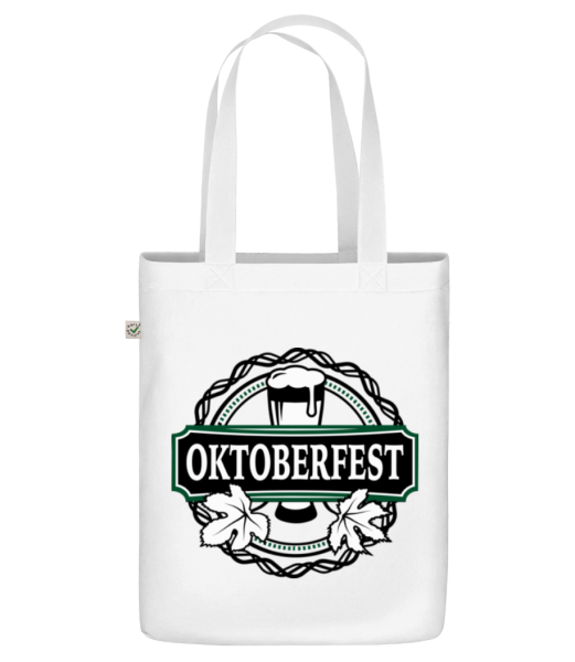 Oktoberfest - Organická taška - Bílá - Napřed