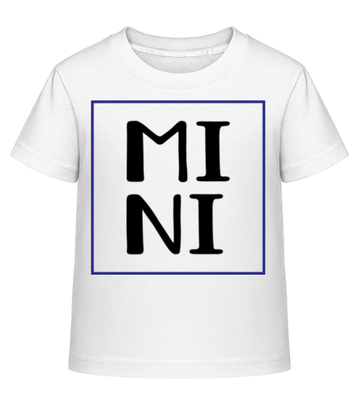 Mi NI - Dĕtské Shirtinator tričko - Bílá - Napřed