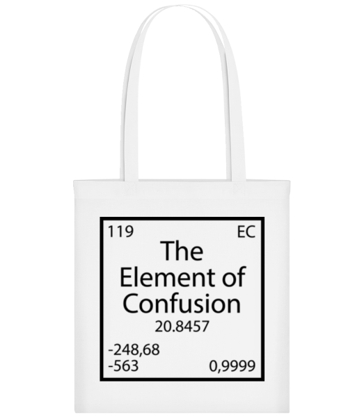 Element Of Confusion - Taška - Bílá - Napřed
