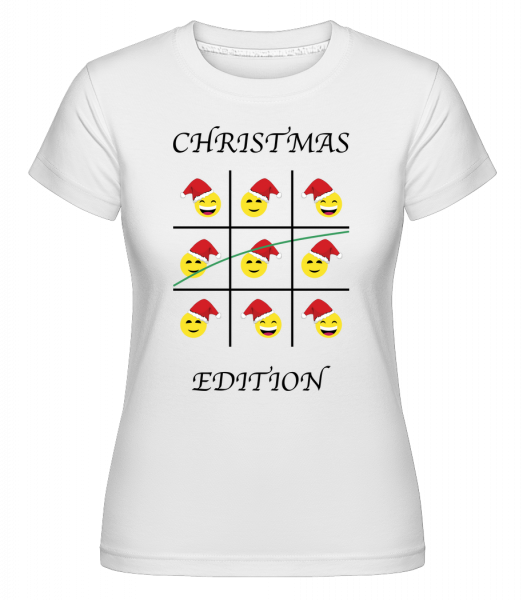 Christmas Edition -  Shirtinator tričko pro dámy - Bílá - Napřed