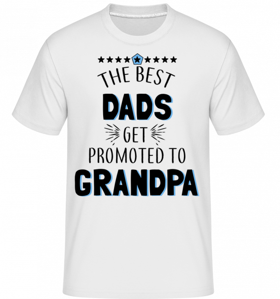 Děda Promotion -  Shirtinator tričko pro pány - Bílá - Napřed
