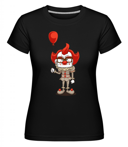 Nice Clown -  Shirtinator tričko pro dámy - Černá - Napřed