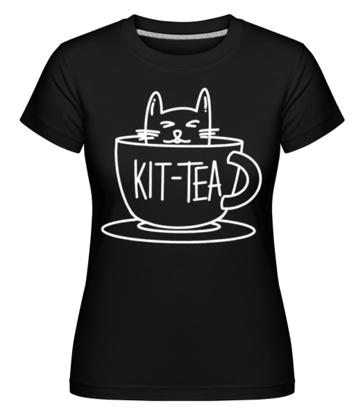 Kittea -  Shirtinator tričko pro dámy - Černá - Napřed
