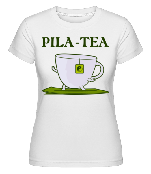 Pila Tea -  Shirtinator tričko pro dámy - Bílá - Napřed