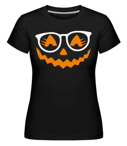 Tekvica -  Shirtinator tričko pro dámy - Černá - Napřed