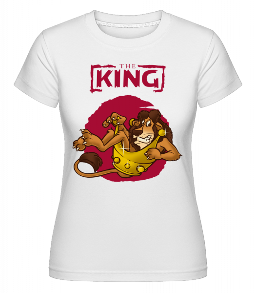 Král -  Shirtinator tričko pro dámy - Bílá - Napřed