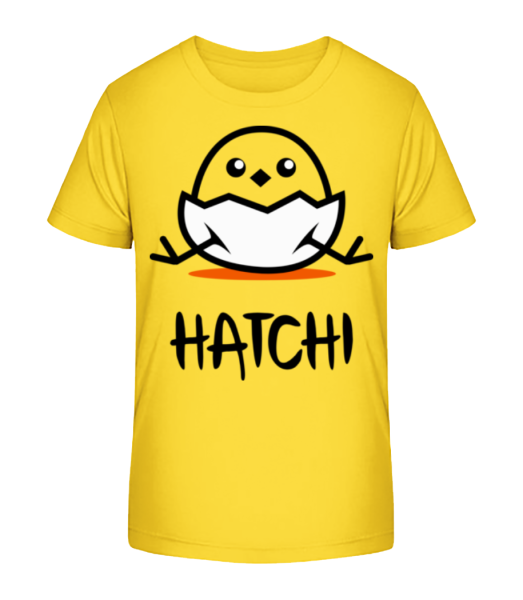 Hatchi - Broken Egg - Detské Bio tričko Stanley Stella - Žlutá - Napřed