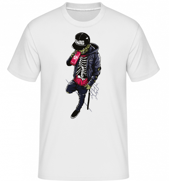 Zombie Swag -  Shirtinator tričko pro pány - Bílá - Napřed