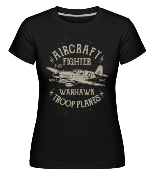 Warhawk -  Shirtinator tričko pro dámy - Černá - Napřed