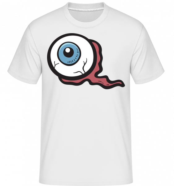 Nasty Eye -  Shirtinator tričko pro pány - Bílá - Napřed