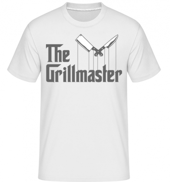 The Grillmaster -  Shirtinator tričko pro pány - Bílá - Napřed
