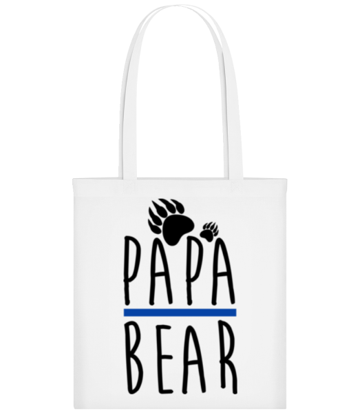 Papa Bear - Taška - Bílá - Napřed