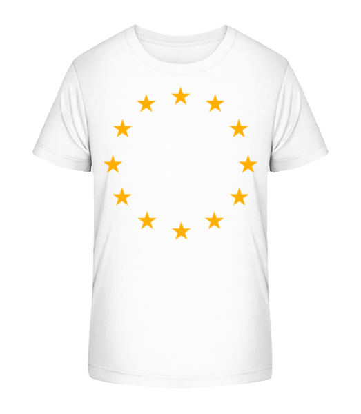 EU Stars - Detské Bio tričko Stanley Stella - Bílá - Napřed