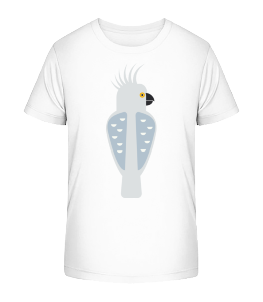 kakadu Image - Detské Bio tričko Stanley Stella - Bílá - Napřed