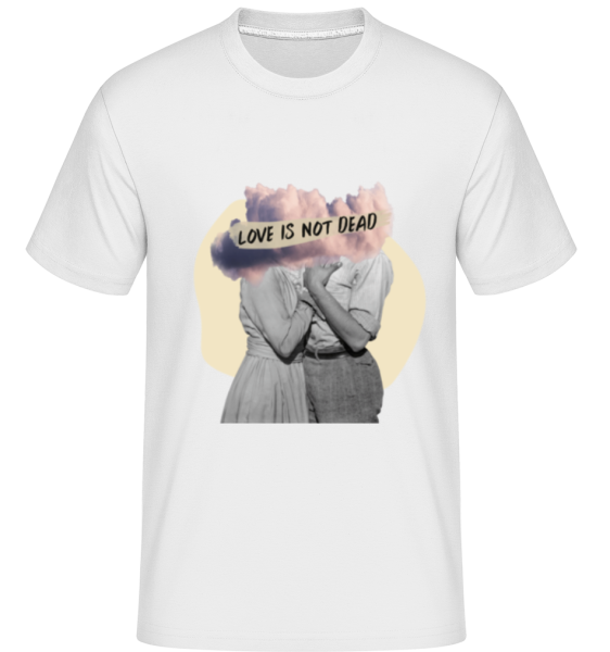 Love Is Not Dead -  Shirtinator tričko pro pány - Bílá - Napřed