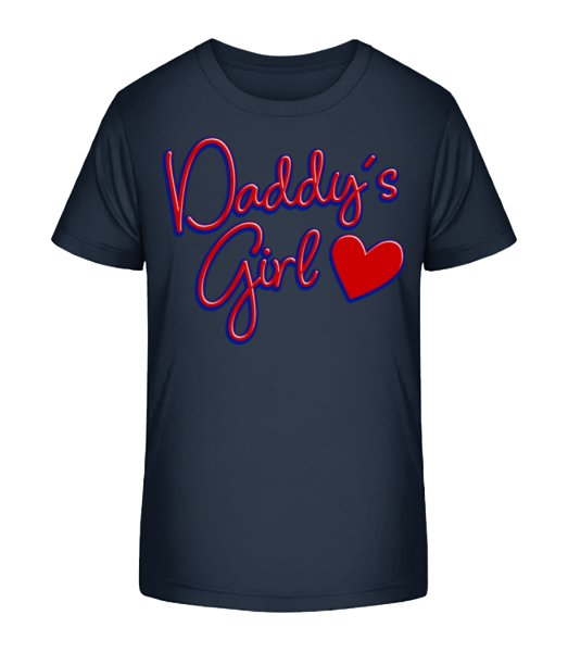 Daddy's Girl - Detské Bio tričko Stanley Stella - Namořnická modrá - Napřed