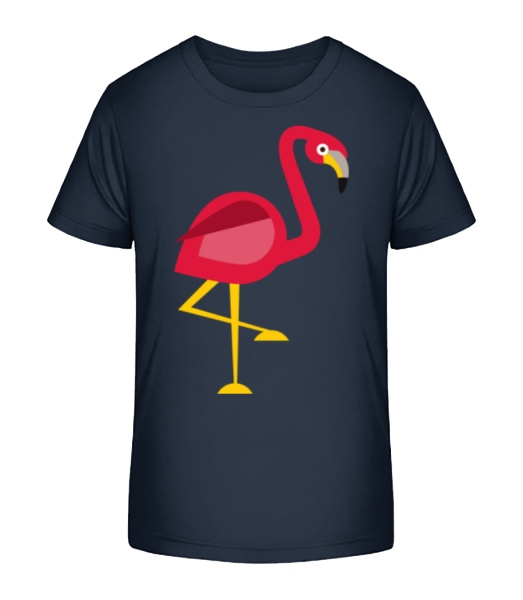 Flamingo Comic - Detské Bio tričko Stanley Stella - Namořnická modrá - Napřed