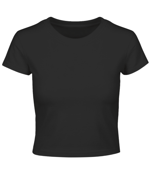 Krátké tričko - Černá - Napřed