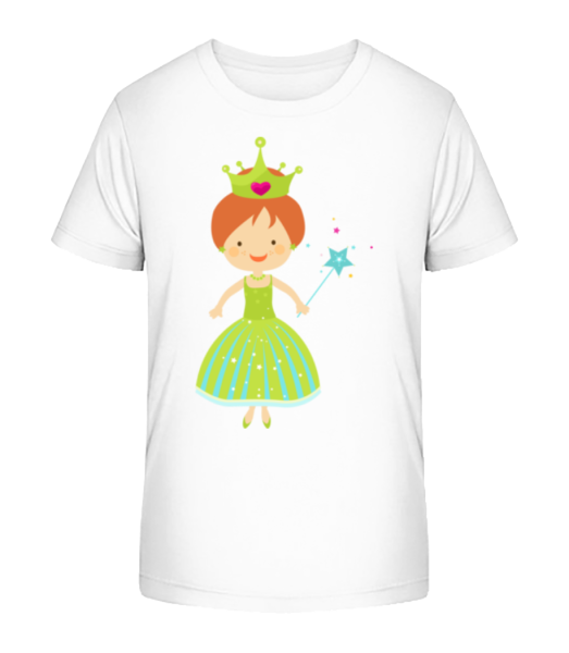 Princess Kids - Detské Bio tričko Stanley Stella - Bílá - Napřed