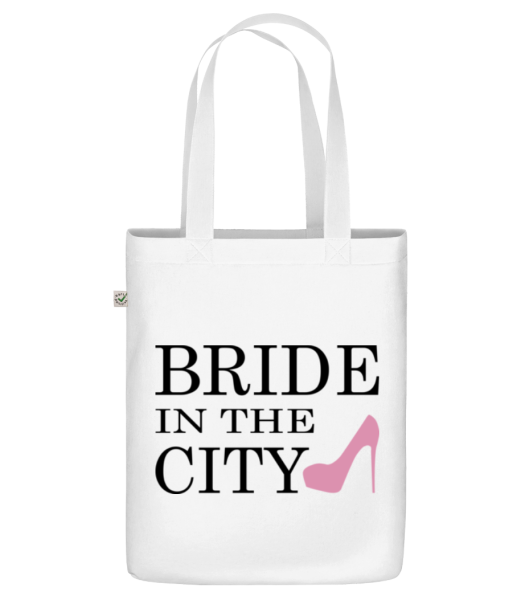 Nevěsta In The City - Organická taška - Bílá - Napřed