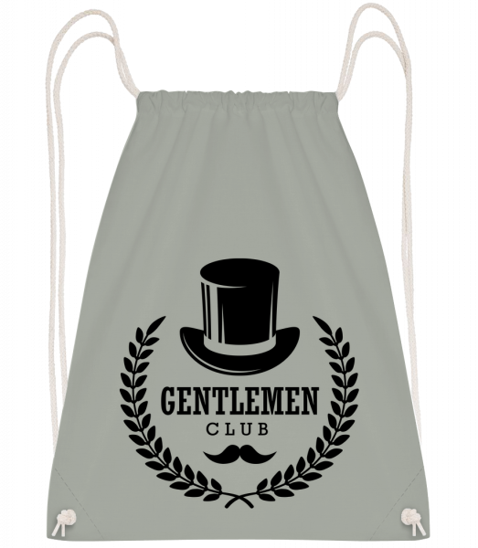 Gentlemen Club - Drawstring batoh se šňůrkami - Antracit - Napřed