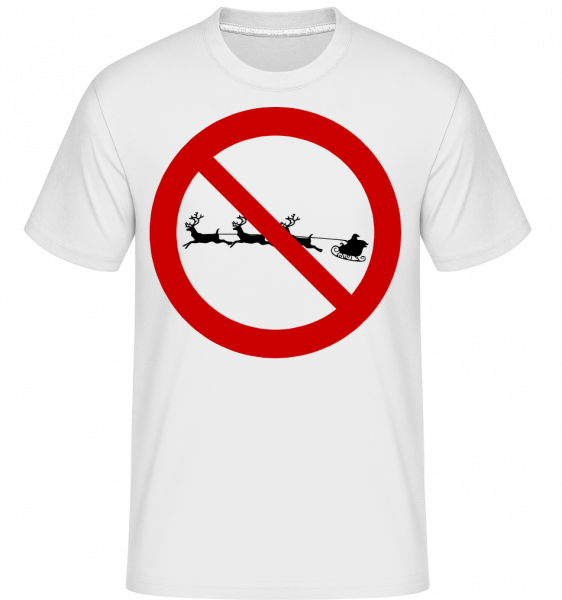 Anti Christmas -  Shirtinator tričko pro pány - Bílá - Napřed
