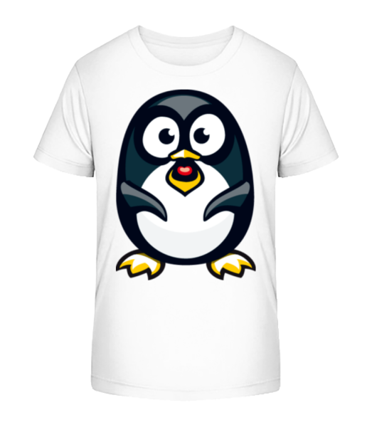 Love Penguin - Detské Bio tričko Stanley Stella - Bílá - Napřed