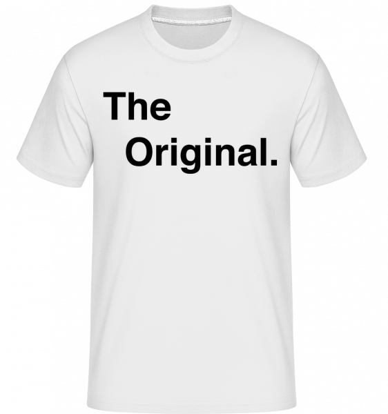 Originál -  Shirtinator tričko pro pány - Bílá - Napřed
