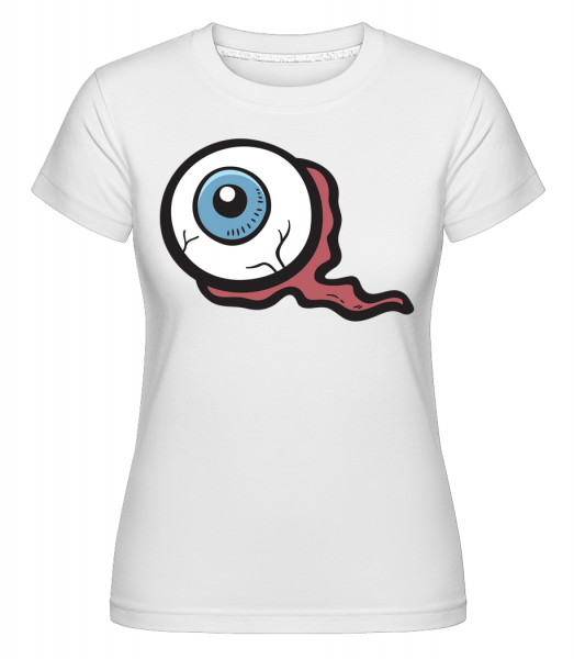 Nasty Eye -  Shirtinator tričko pro dámy - Bílá - Napřed