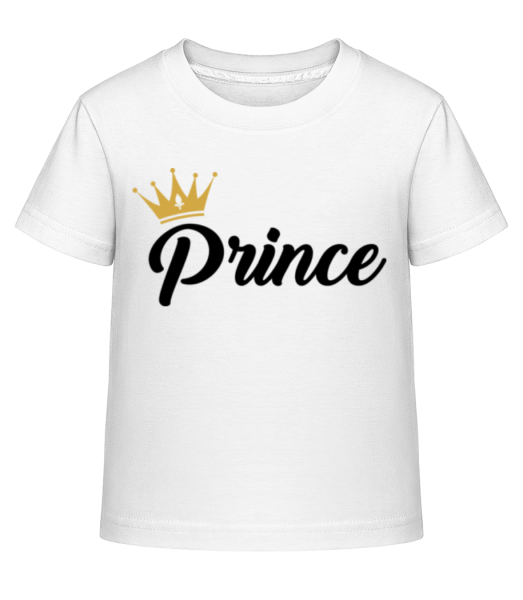 Prince - Dĕtské Shirtinator tričko - Bílá - Napřed