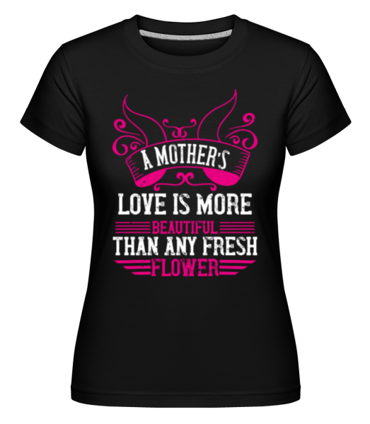 Mother's Hug -  Shirtinator tričko pro dámy - Černá - Napřed