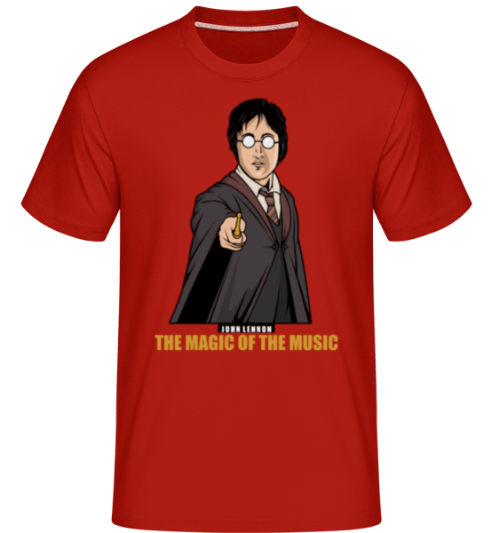 John Potter -  Shirtinator tričko pro pány - Červená - Napřed