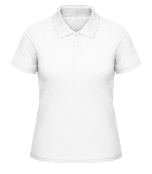 Dámské Polo tričko Pique - Bílá - Napřed