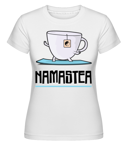 Namastea -  Shirtinator tričko pro dámy - Bílá - Napřed